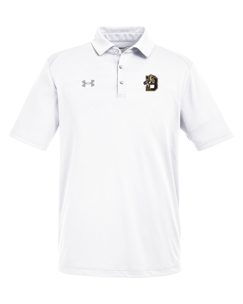 Frank W. Begley Mens' Tipped Teams Performance Polo with Embroidered Logo