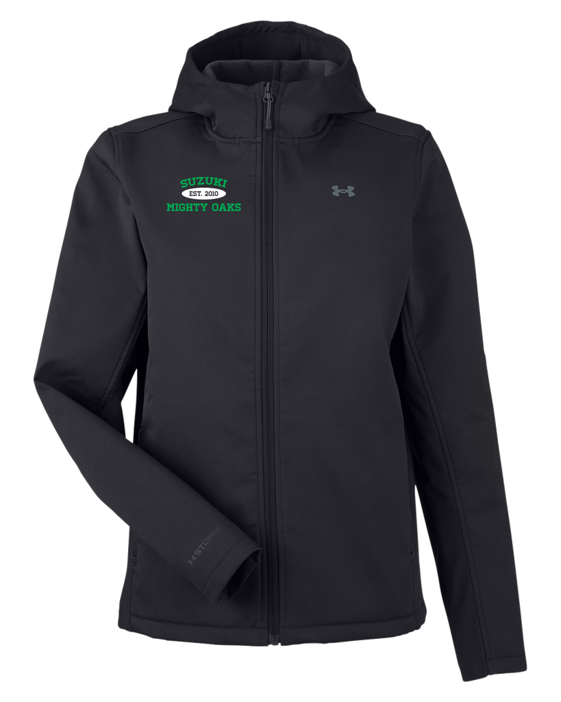 LADIES Suzuki Under Armour Ladies' ColdGear® Infrared Shield 2.0 Hooded Jacket with *Embroidered* Logo