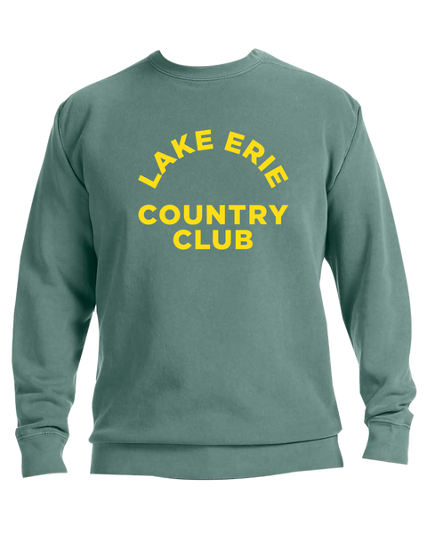 Lake Erie Country Club Adult Crewneck Sweatshirt with Printed Logo