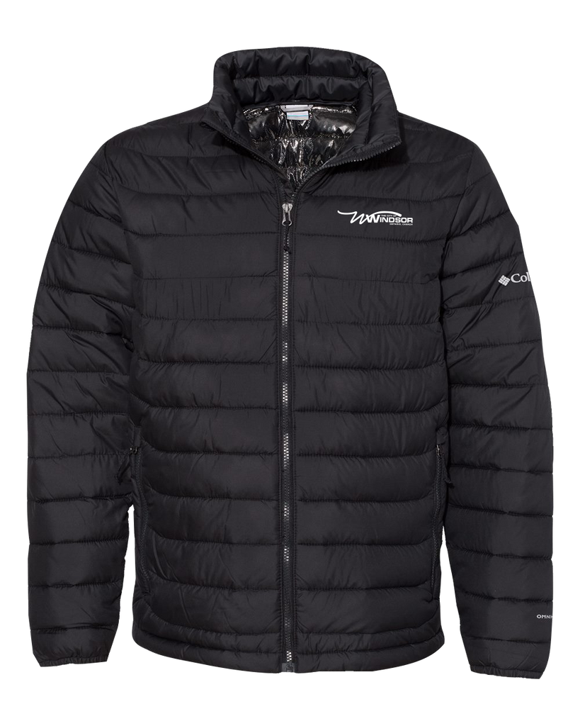 City of Windsor Adult Columbia Powder Lite™ Full Zip Jacket with Left Chest Embroidered Logo