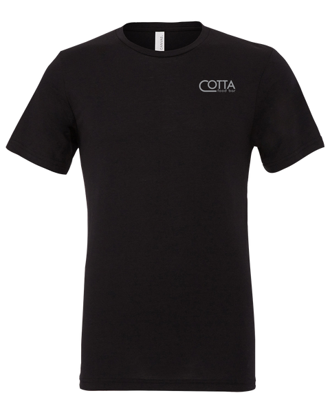 Cotta Adult Triblend Short-Sleeve T-Shirt with Printed Logo