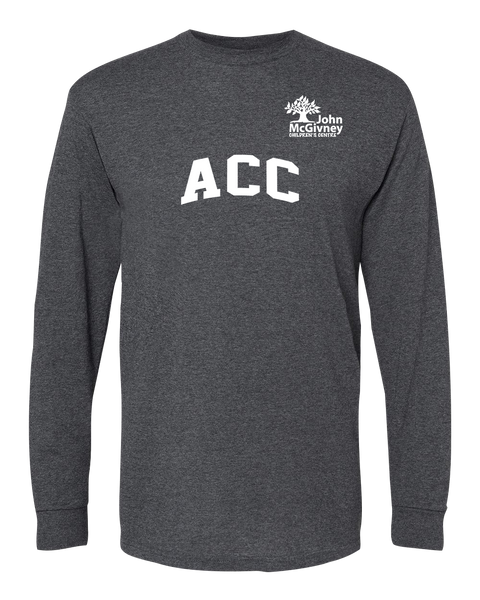 "ACC" John McGivney Adult Long-Sleeve T-Shirt with Printed Logo