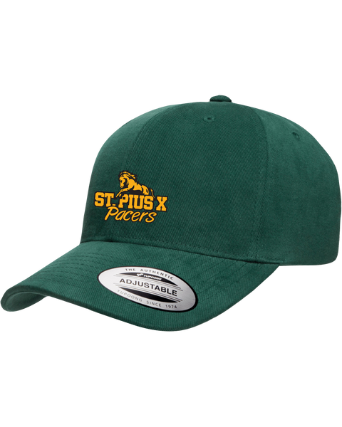 Pacers Adult Brushed Cotton Twill Mid-Profile Cap Embroidered Logo