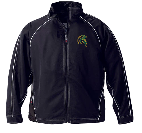 Titans Youth Athletic Track Jacket with Embroidered Logo