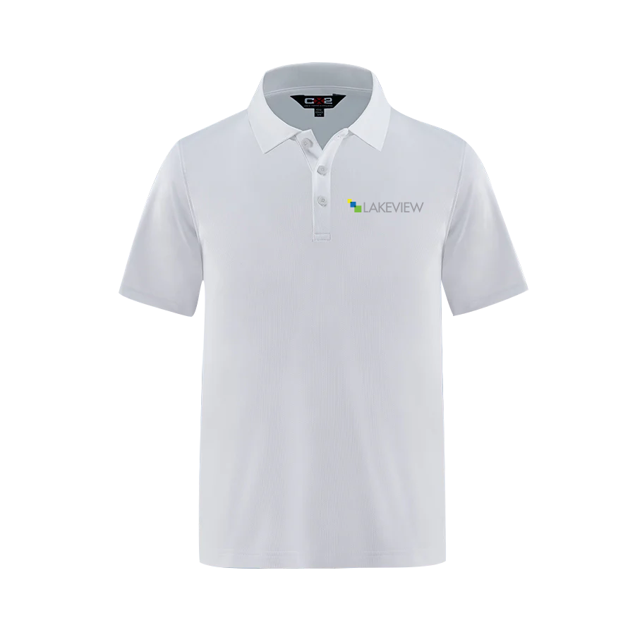 Lakeview Youth Polo Cotton/Poly/Spandex with Embroidered Logo