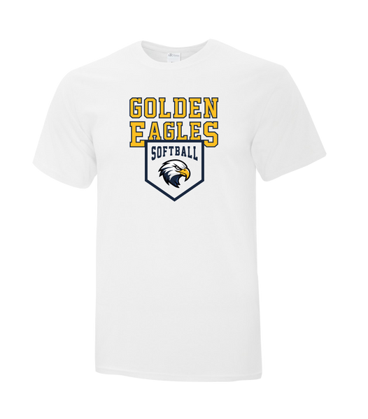 Golden Eagles Adult Cotton T-Shirt with Printed logo