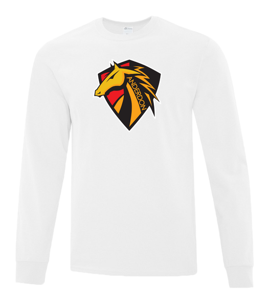 Anderdon Adult Cotton Long Sleeve with Printed Logo