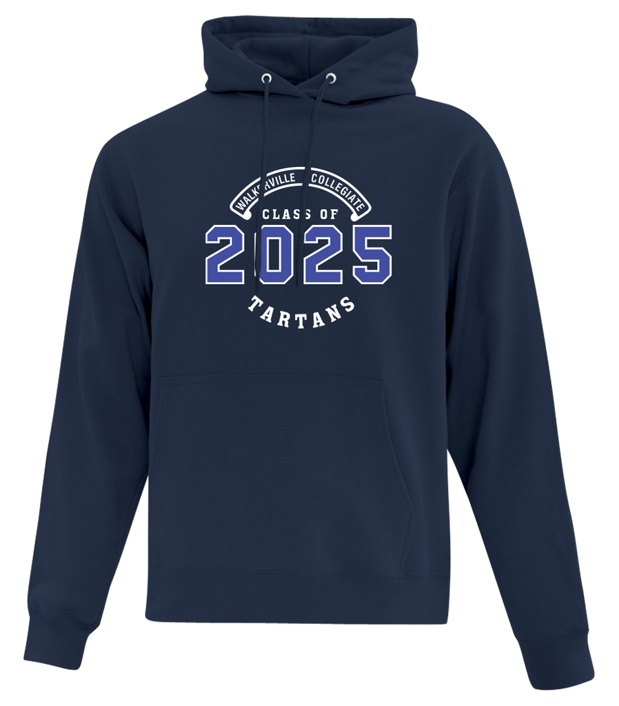 "Class of 2025" Walkerville Collegiate Institute Adult Cotton Pull Over Hooded Sweatshirt with Printed Logo (Copy)