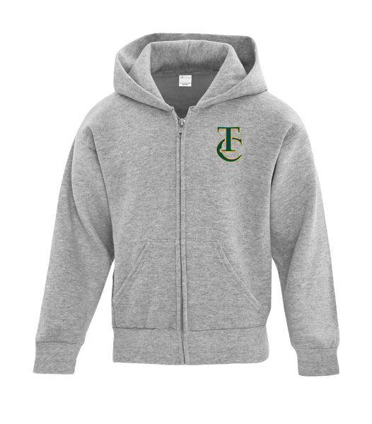 Turtle TC Youth Cotton Zip-Up Hoodie