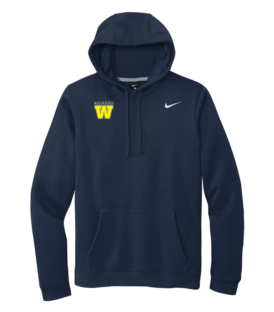 Wolverines Adult Nike® Pullover Hoodie with Embroidered Logo