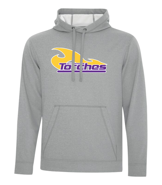 Torches Adult Dri-Fit Hoodie With Printed Logo