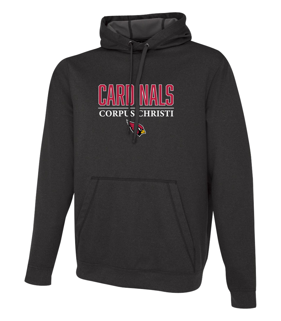 Corpus Christi Adult Dri-Fit Hoodie With Printed Logo