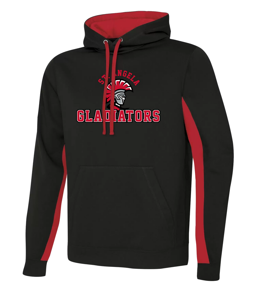 St. Angela Gladiators Adult Two Toned Sweatshirt with Printed Logo