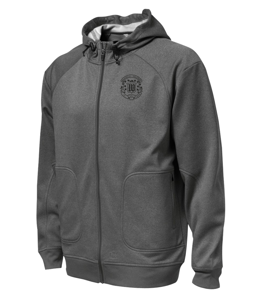 Walkerville Collegiate Institute Adult Hooded Yoga jacket with Embroidered Logo