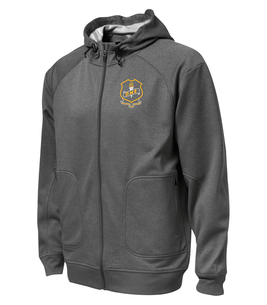 DM Eagle Alumni Adult Hooded Yoga jacket with Embroidered Logo
