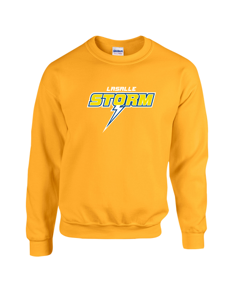 Storm Cotton Pull Over Crewneck Sweatshirt with Printed Logo YOUTH