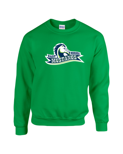 East Mersea Adult Fleece Crewneck with Printed Logo