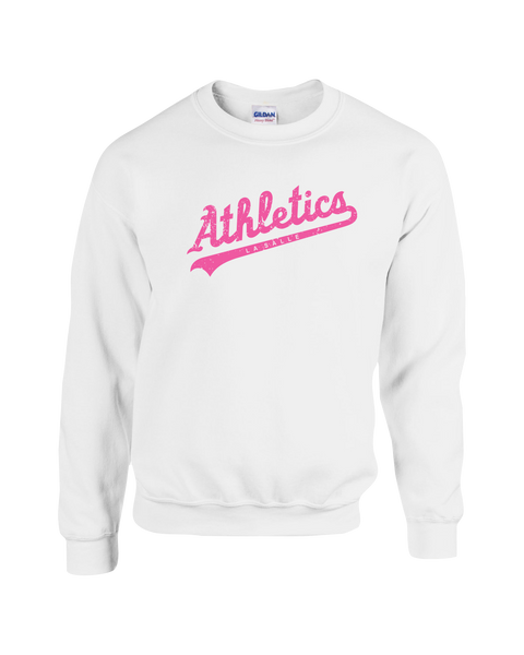 LaSalle Athletics Adult Fleece Crew with Printed Logo