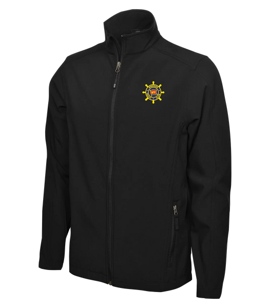 Windsor Yacht Club Adult  Water Repellent Soft Shell Jacket with Left Chest Embroidered Logo