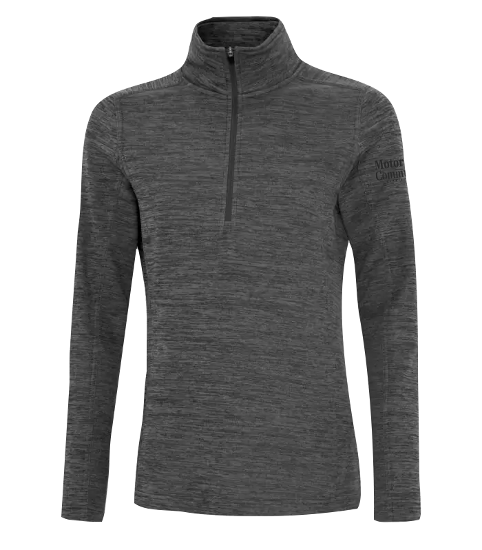 Motor City Community Credit Union Ladies 1/2 Zip Sweater with Printed Logo