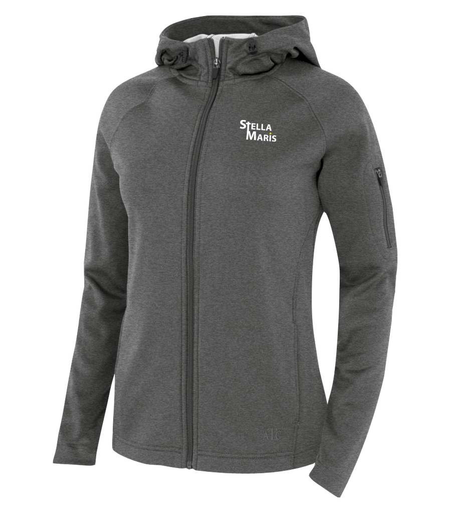 Stella Maris Ladies Hooded Yoga jacket with Embroidered Logo