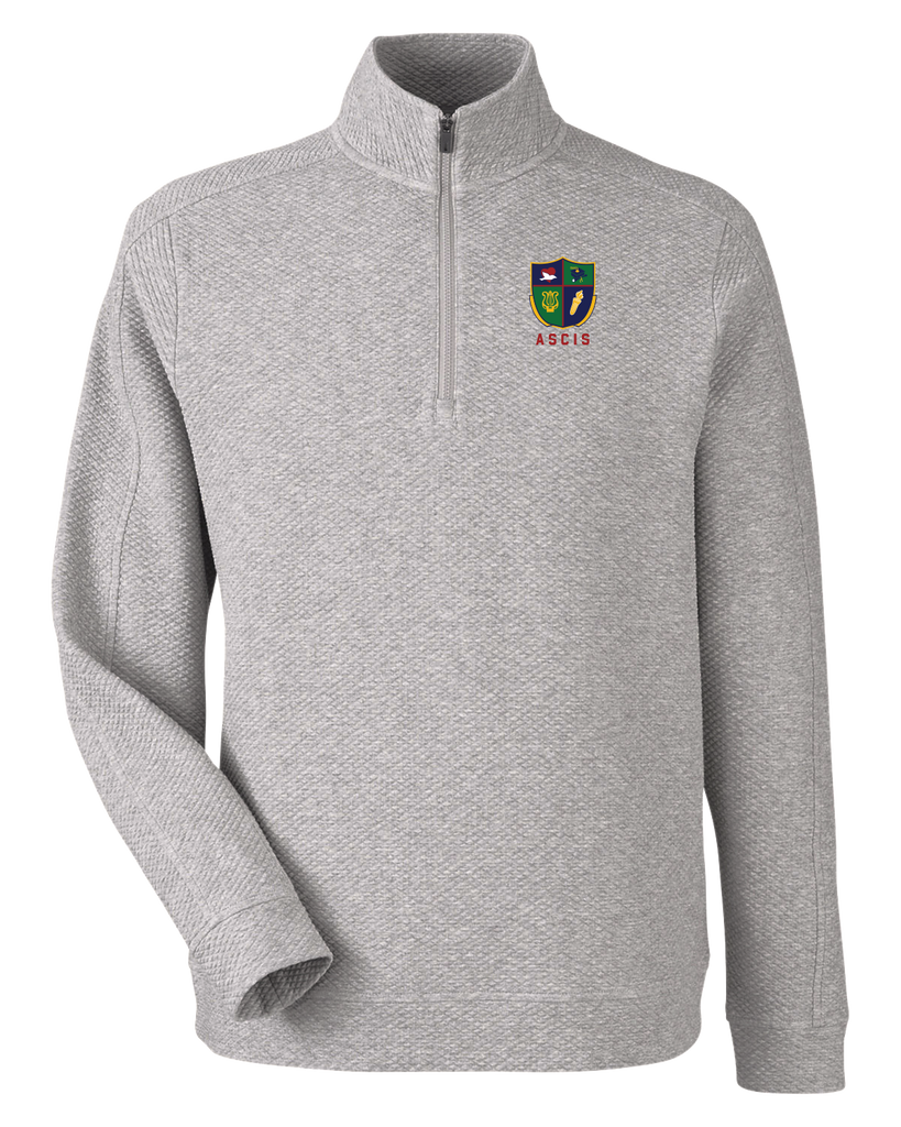 Ste. Cécile Adult Fleece Quarter-Zip with Embroidered Logo