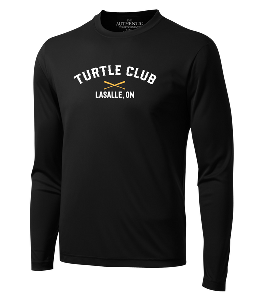 Turtle Club Dri-Fit Adult Long Sleeve with Printed Logo
