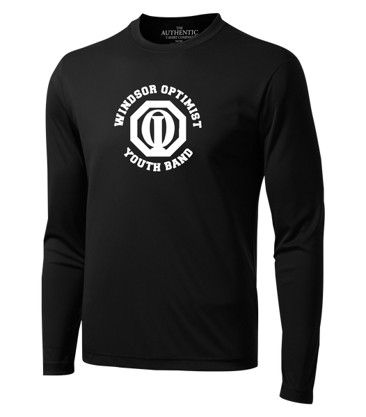 Windsor Optimist Band Youth Dri-Fit Long Sleeve with Printed Logo