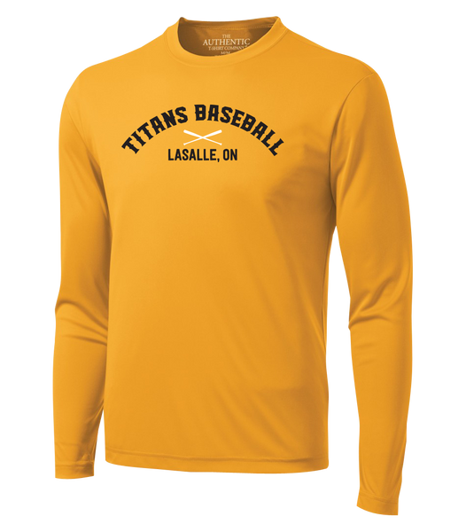 Titans Dri-Fit Youth Long Sleeve with Printed Logo