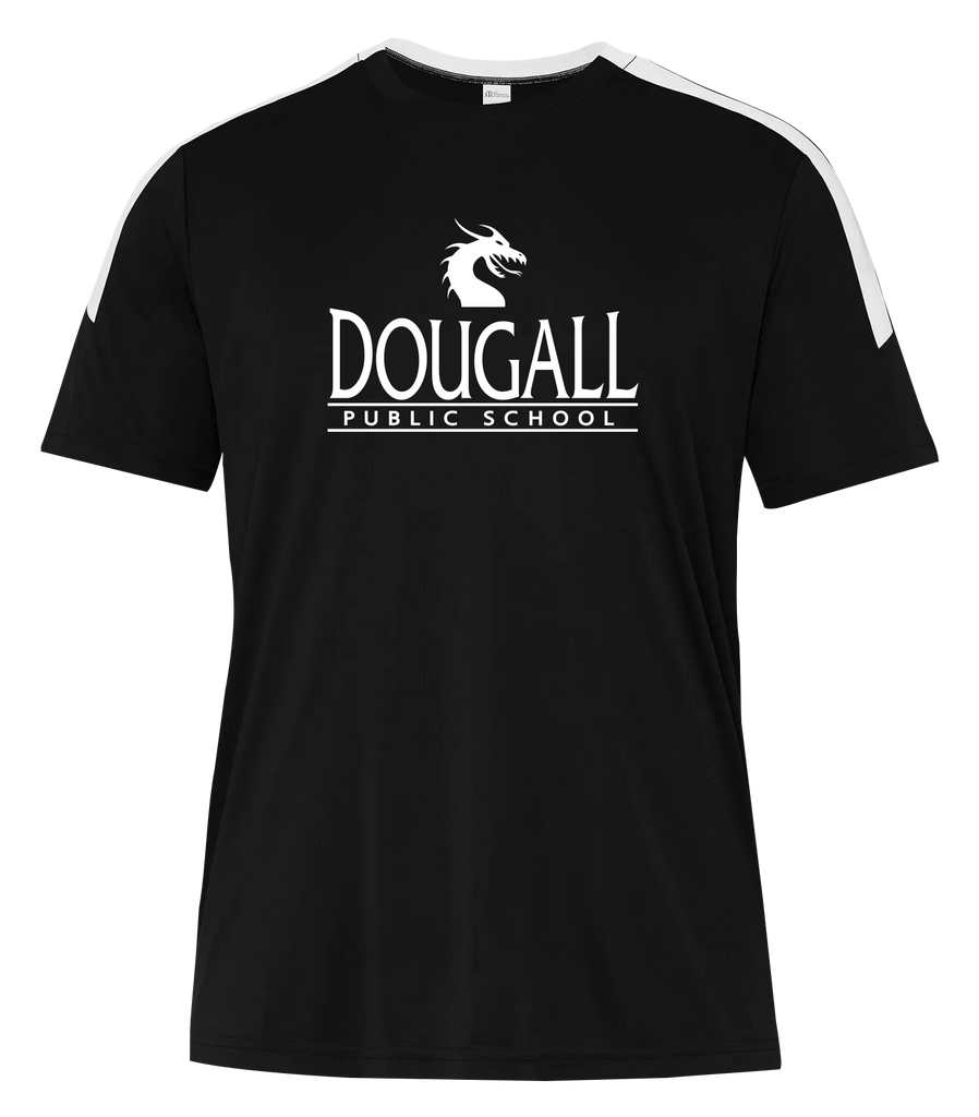 Dougall Adult Pro-Club T-Shirt with Printed Logo