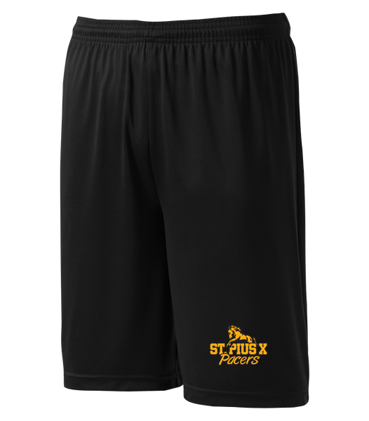 Pacers Youth Practice Shorts with Printed Logo