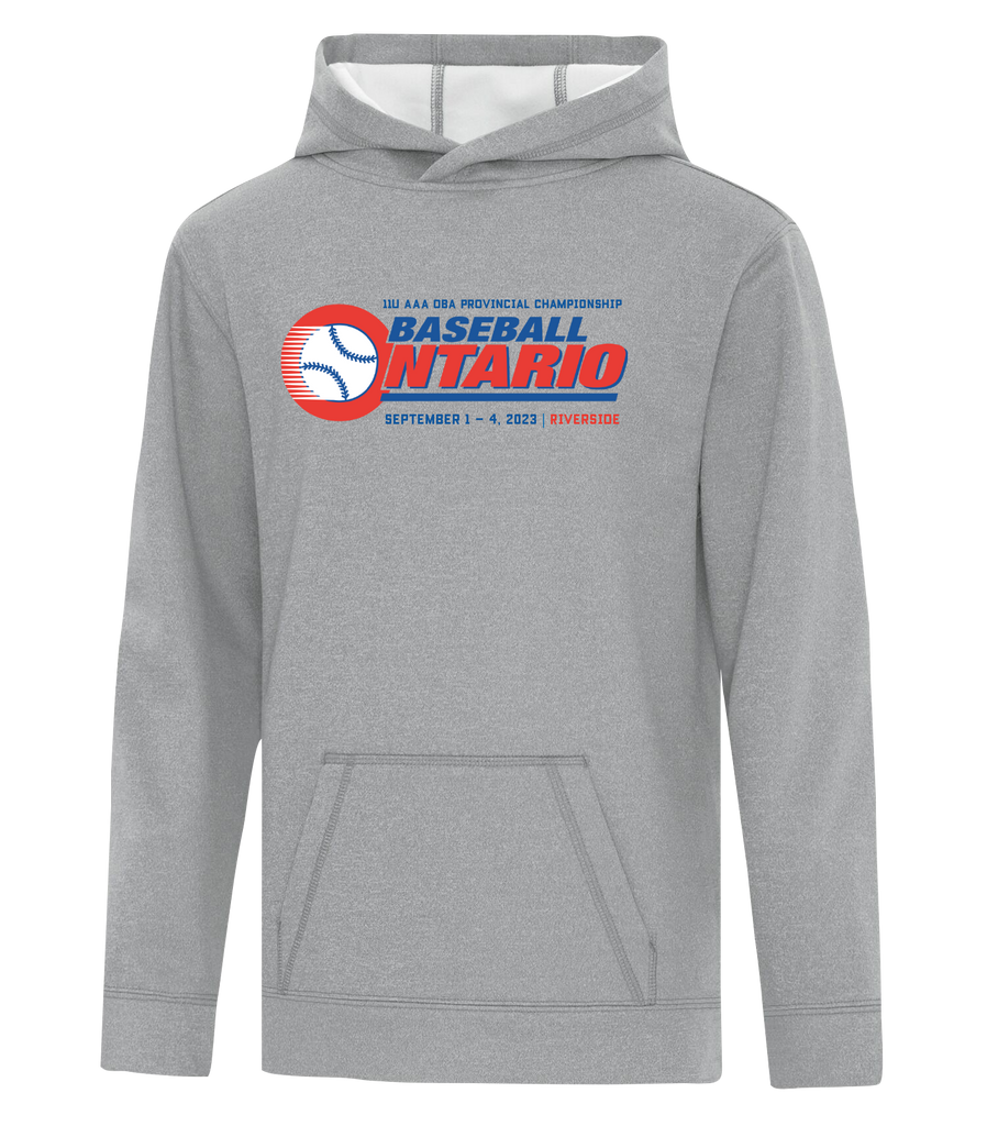 OBA Youth Dri-Fit Hoodie with Full Colour Logo