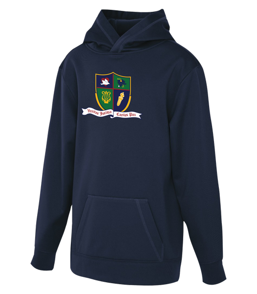 Ste. Cécile Youth Dri-Fit Hoodie With Printed Logo
