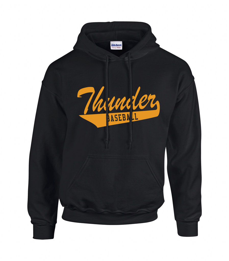 Thunder Adult Cotton Baseball Hoodie