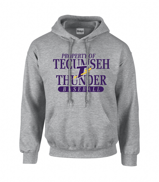Thunder Adult 'Property of Tecumseh Thunder' Cotton Hoodie