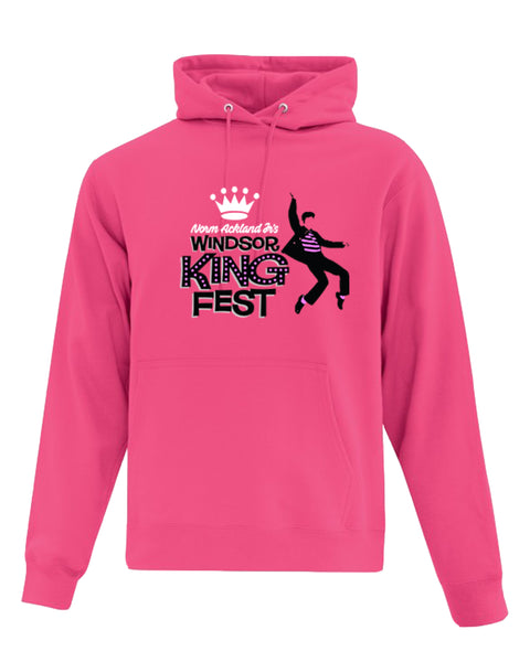 King Fest Adult Fleece Hooded Sweatshirt - Full Colour Imprint