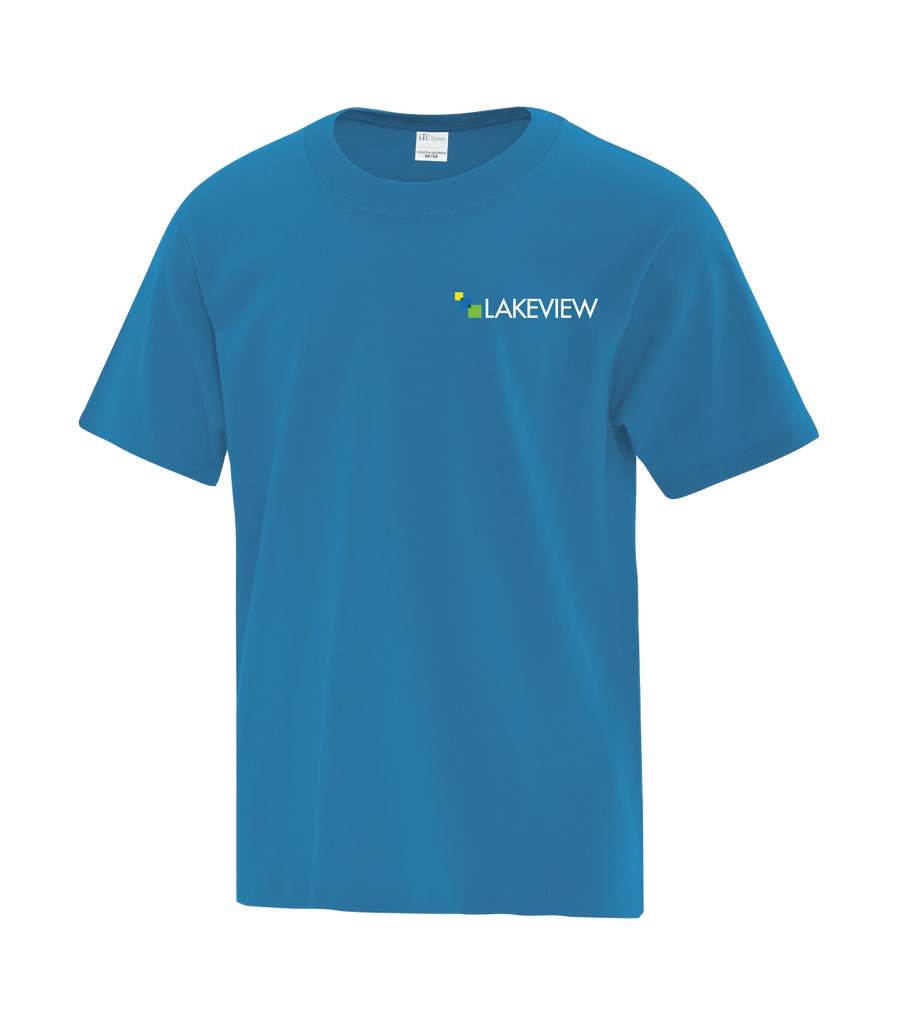 Lakeview Adult Soft Touch Short Sleeve with Embroidered Logo