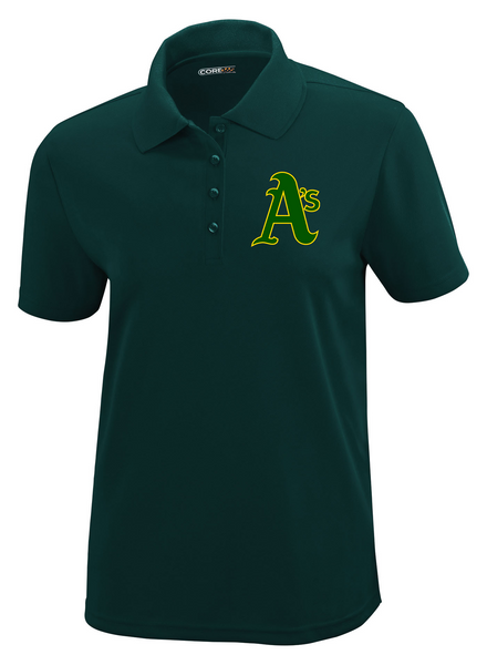 Athletics Ladies Dri-Fit Polo with Embroidered Logo