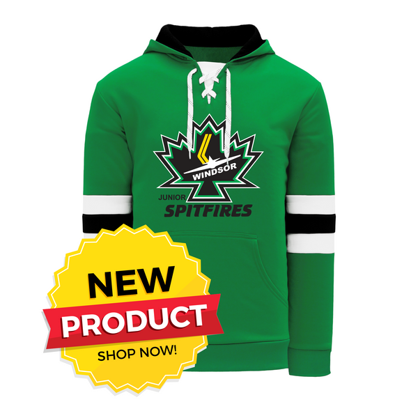 Minor Hockey Youth Lace Hoodie with Embroidered Applique logo