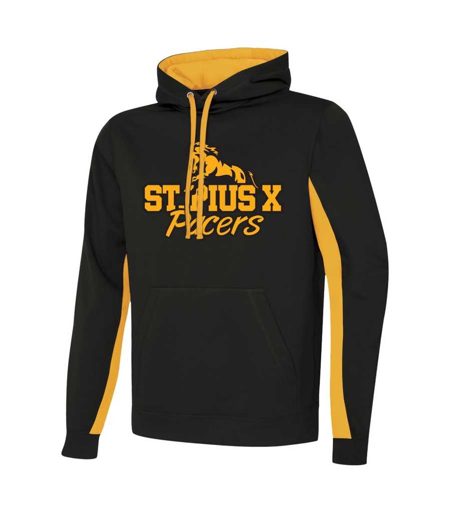 Pacers Adult Two Toned Sweatshirt with Embroidered Applique Logo
