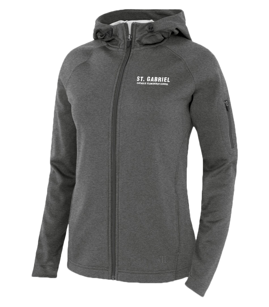 Guardians Ladies Hooded Yoga jacket with Embroidered Logo
