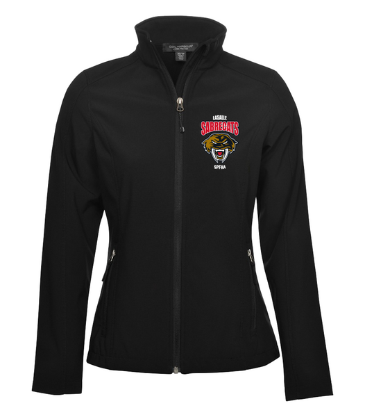 Sabrecats Soft Shell Ladies Jacket with Embroidered Left Chest