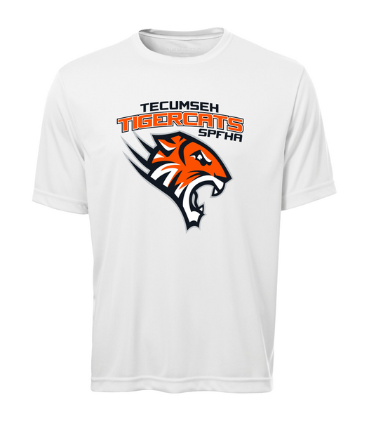 Tiger Cats Dri-Fit Adult Tee with Printed Logo