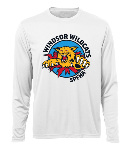 Wildcats Hockey Adult Dri-Fit Long Sleeve with Full Colour Printing
