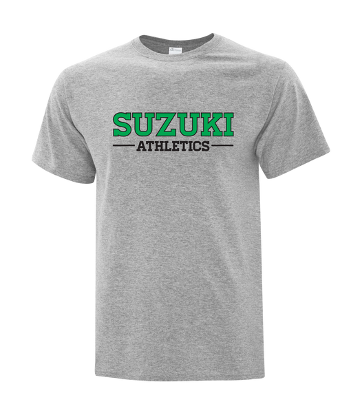 ADULT Suzuki Athletics Cotton T-Shirt with Printed logo