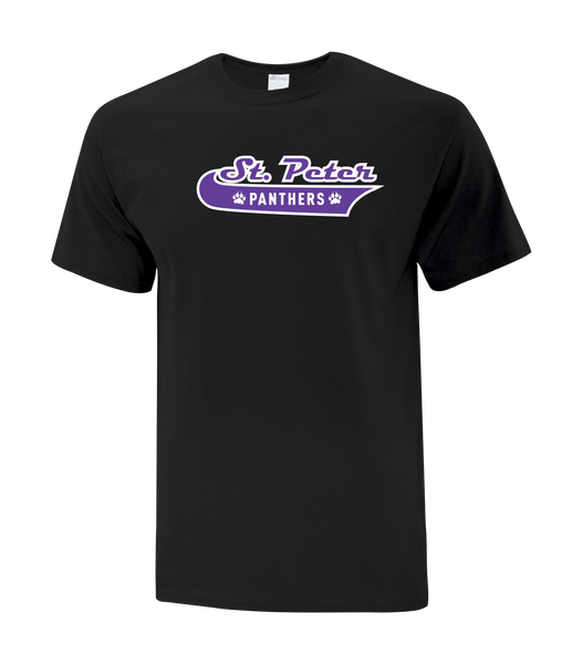 St. Peter Adult Cotton T-Shirt with Printed logo