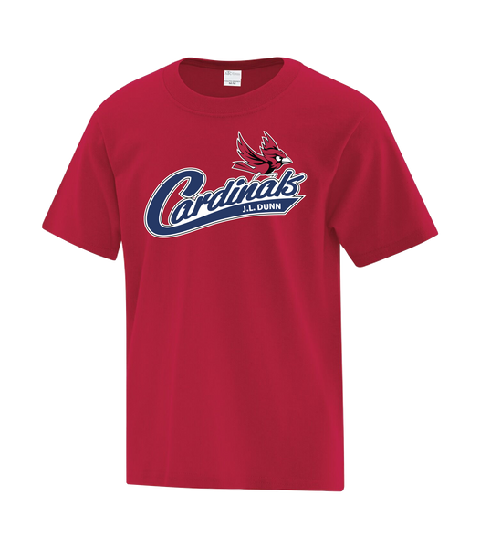Cardinals Youth Cotton T-Shirt with Printed logo