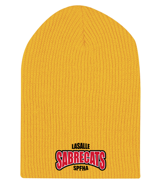 Sabrecats Knit Beanie with Embroidered Logo