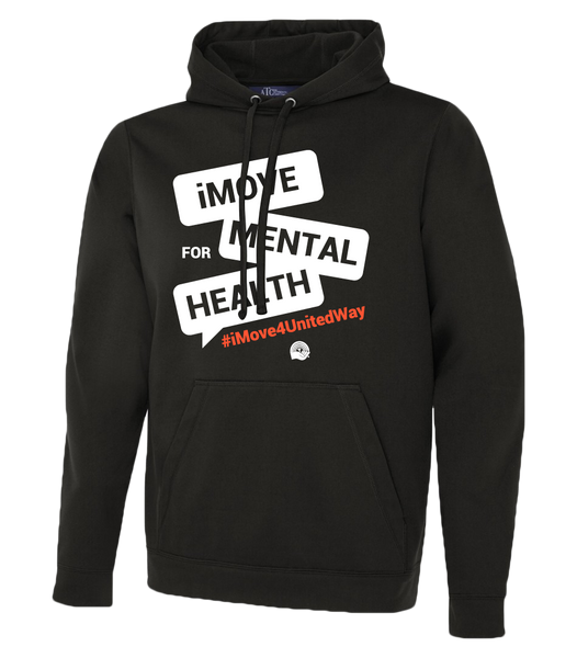 iMOVE Adult Cotton Hoodie with Printed logo