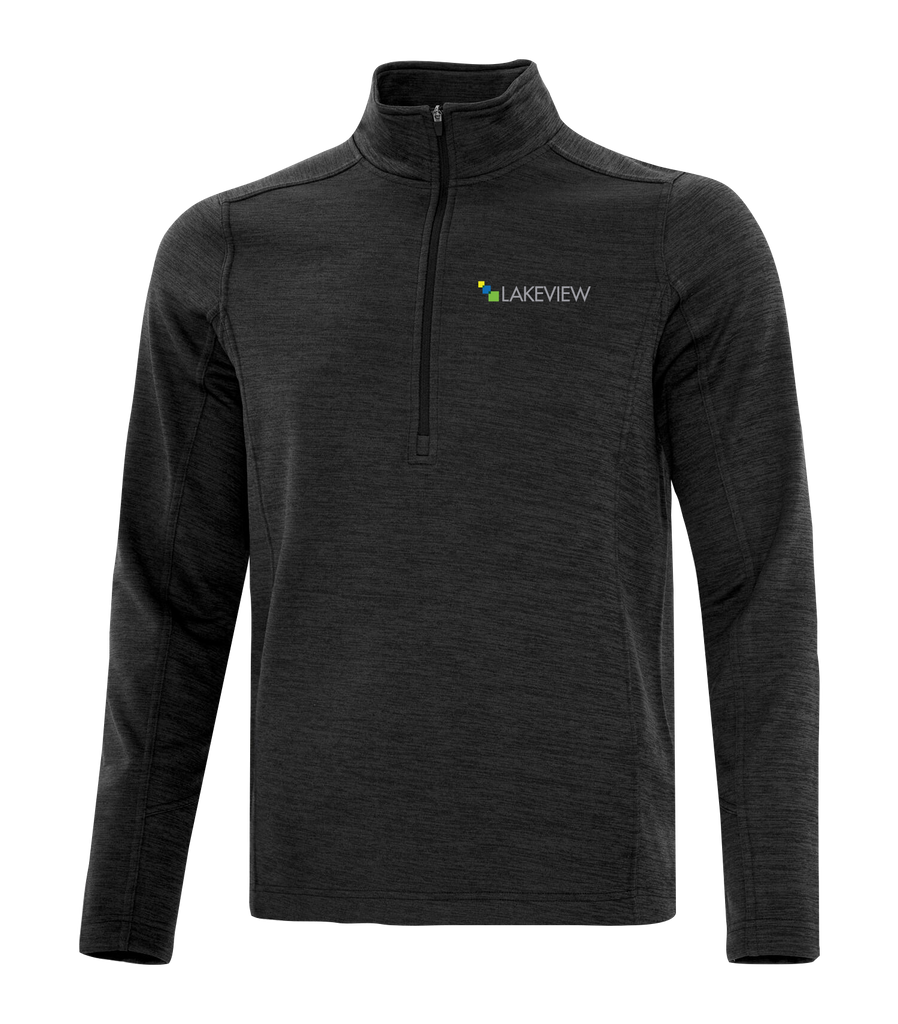 Lakeview Adult Vintage 1/2 Zip Sweatshirt with Embroidered Logo